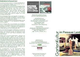 Gartenkunst im Passauer Land - Gartenkunstreihe 2006